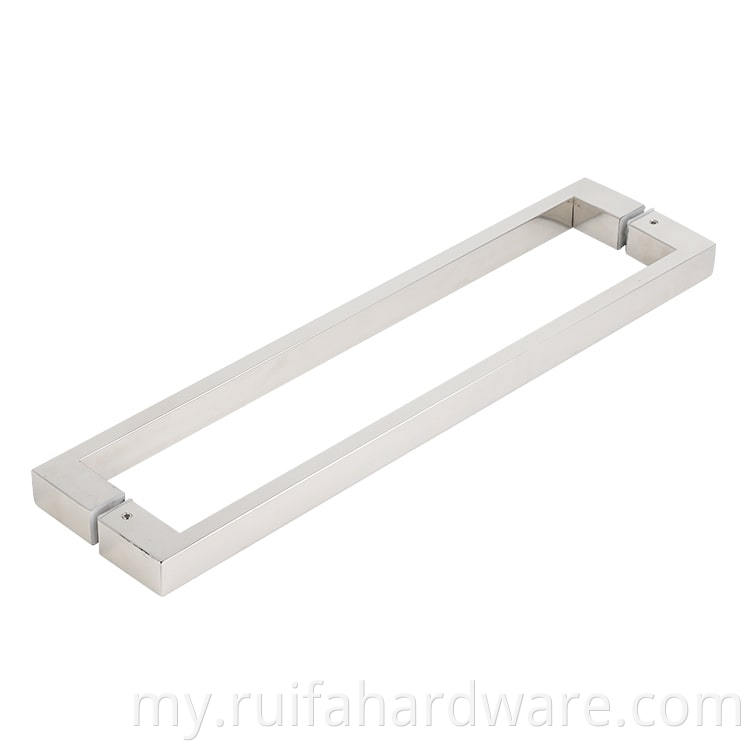 Office Stainless Steel Glass Door Handle (4)